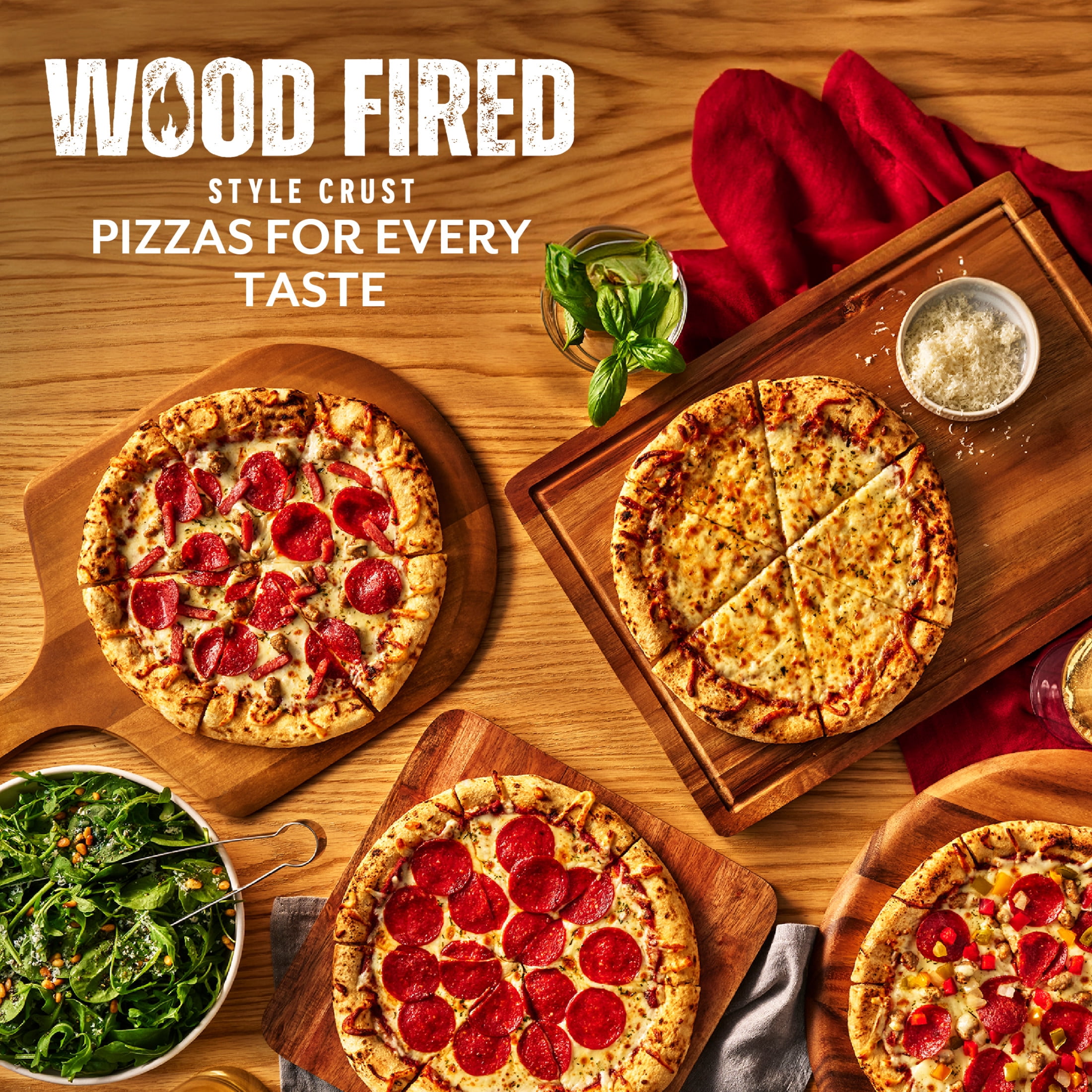 DiGiorno Frozen Pizza, Supreme Speciale, Wood Fired Style Crust Pizza, 17.1 oz (Frozen)