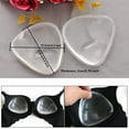 Silicone Bra Inserts,Waterproof Clear Gel Push Up Breast Pads,Bra