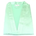thumbnail image 2 of Women's Satin Kimono Bridesmaid Short Robe With Pockets - Silky Feel Modern Cut, 2 of 2