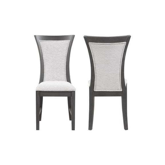 New Classic Furniture Flair Dining Chair (2 Per Carton)-Gray