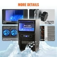 thumbnail image 6 of KFFKFF Commercial Ice Maker Freestanding Cabinet Machine 70lbs/24H 36 Ice Cubes, 6 of 8