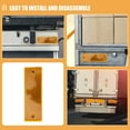 thumbnail image 3 of PAMINGONO 10Ud Reflectores Adhesivos Amarillos Fabricados En ABS Resistentes Y Duraderos, 3 of 6