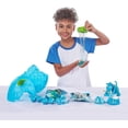 thumbnail image 3 of Smashers Dino Ice Age Raptor Series 3 by ZURU Surprise Egg with Over 25 Surprises! - Slime, Dinosaur Toy, Collectibles, Toys for Boys and Kids (Raptor) , Blue, 3 of 5