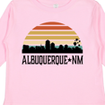 thumbnail image 4 of Inktastic Albuquerque New Mexico Skyline Boys or Girls Long Sleeve Toddler T-Shirt, 4 of 5