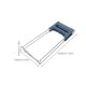 thumbnail image 5 of Pinza multifuncional de acero inoxidable para platos de cocina, plegable, para levantar platos calientes, cuencos, ollas, vajilla, pinzas (azul), 5 of 6