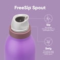 thumbnail image 4 of Botella de agua Owala FreeSip Twist con aislamiento de 700 ml, color morado, 4 of 6