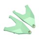 thumbnail image 5 of 2 uds brazo de suspensión inferior delantero enlace de varilla de tracción mecanizado CNC piezas de mejora de reequipamiento RC para coche TRAXXAS UDR 1/7 RC verde, 5 of 8