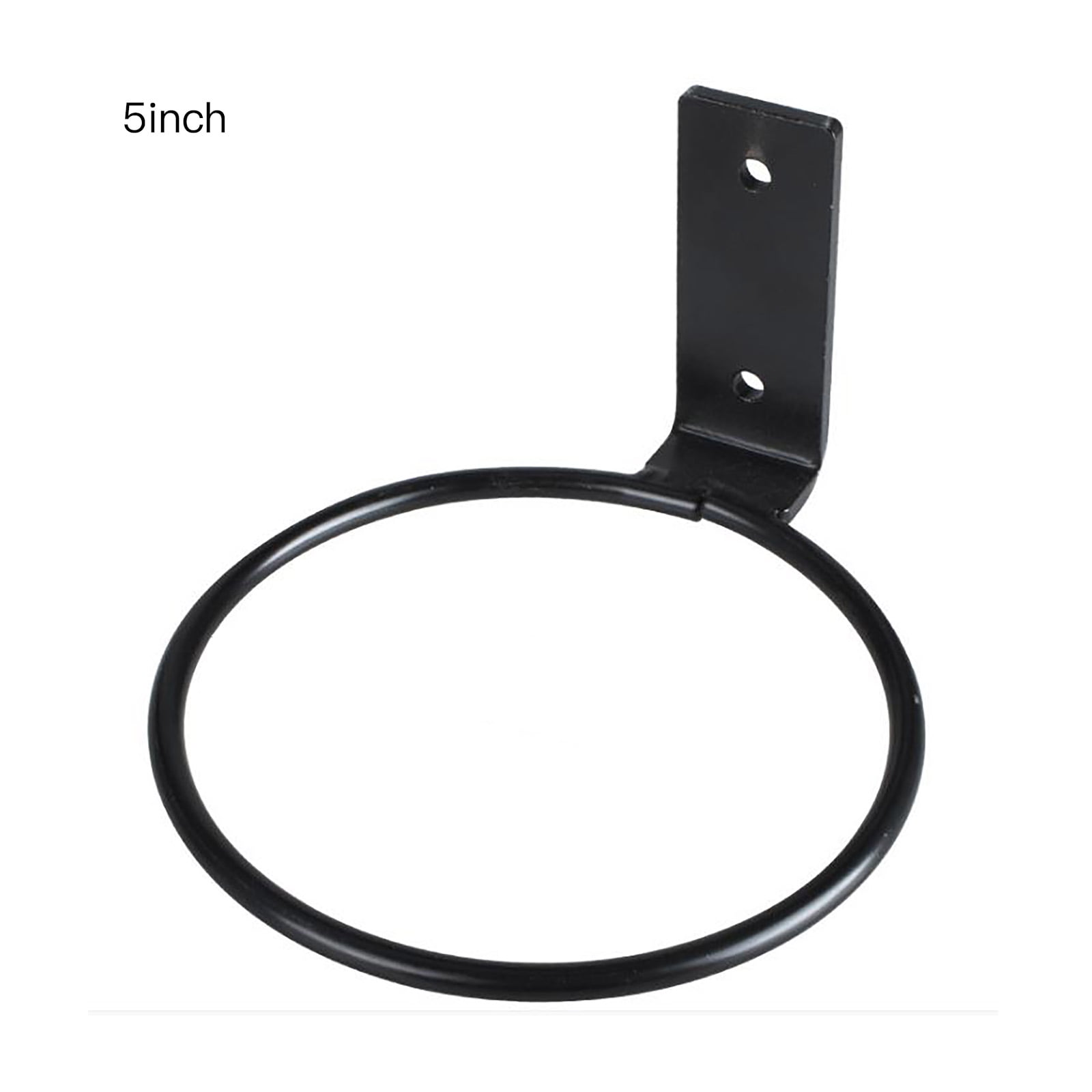 Plant Basket Holder Hanger Wall Bracket Planter Hooks Black Flower