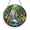 Acrylic 3.5 Inch, variant on Tropical Waterfall Stained Glass Suncatcher, Jungle Forest Window Hanging Decor, Lush Nature Landscape Art Panel, Floral and Water Scene Decorative Piece, Unique Gift for Nature Lovers
