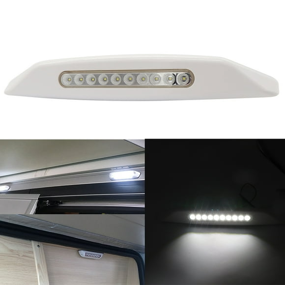 Amdohai 12V LED Awning Lamp Waterproof Exterior Lamps Light Bar for Motorhome Caravan RV Van Camper