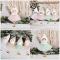 thumbnail image 2 of KAKOWELY 4 colgantes para árbol de Navidad, ángel de peluche, decoración para muñeco de peluche., 2 of 3