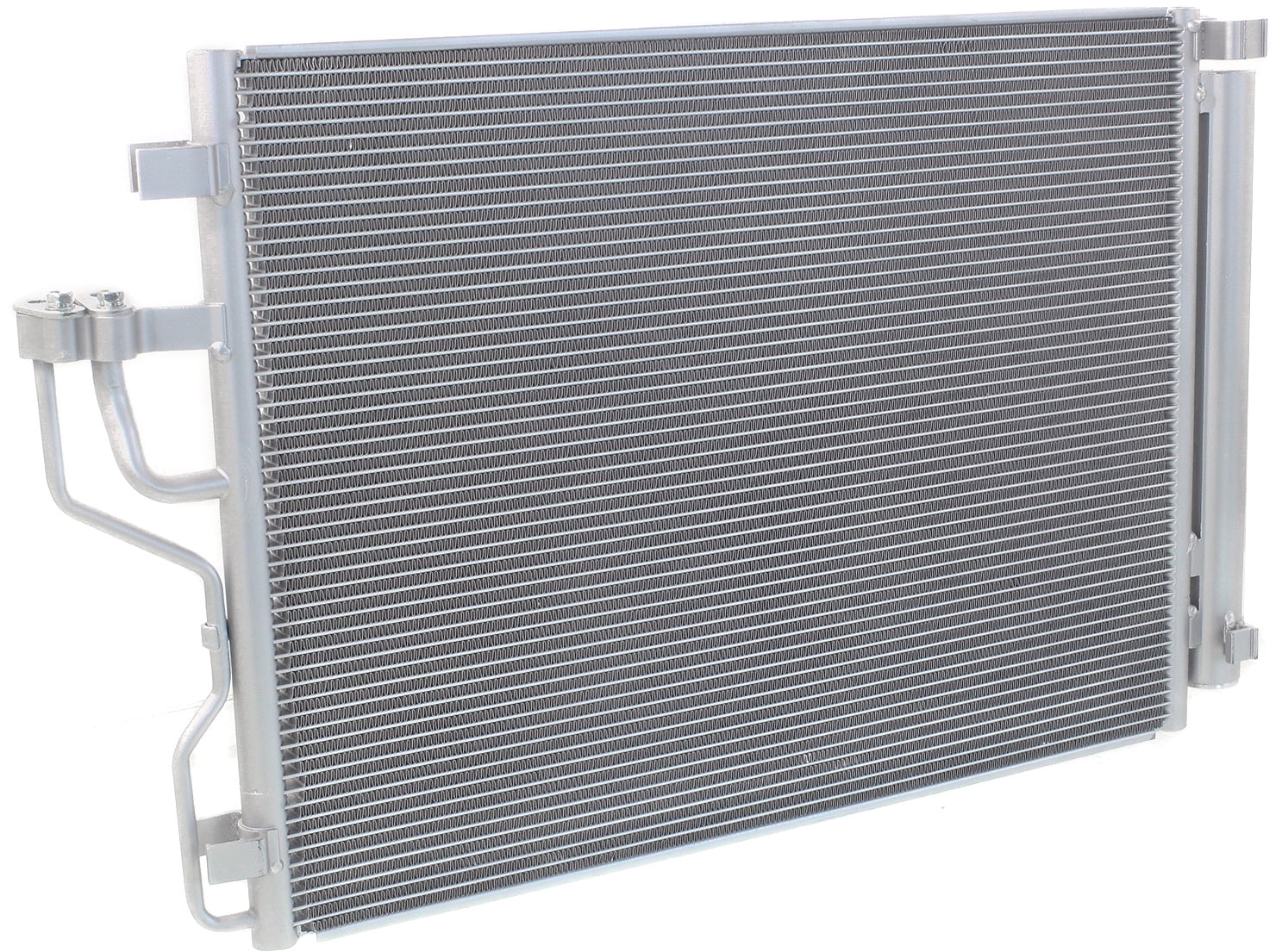 Kool Vue Air Conditioner Condenser Compatible with 2014 - 2015 Nissan Rogue Select, 2008 - 2013 Nissan Rogue Aluminum Core