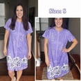thumbnail image 4 of Ekouaer Women Robes Lightweight House Coat Short Sleeve Floral Print Mumu House Dresses with Pockets Zipper Nightgowns, 4 of 6