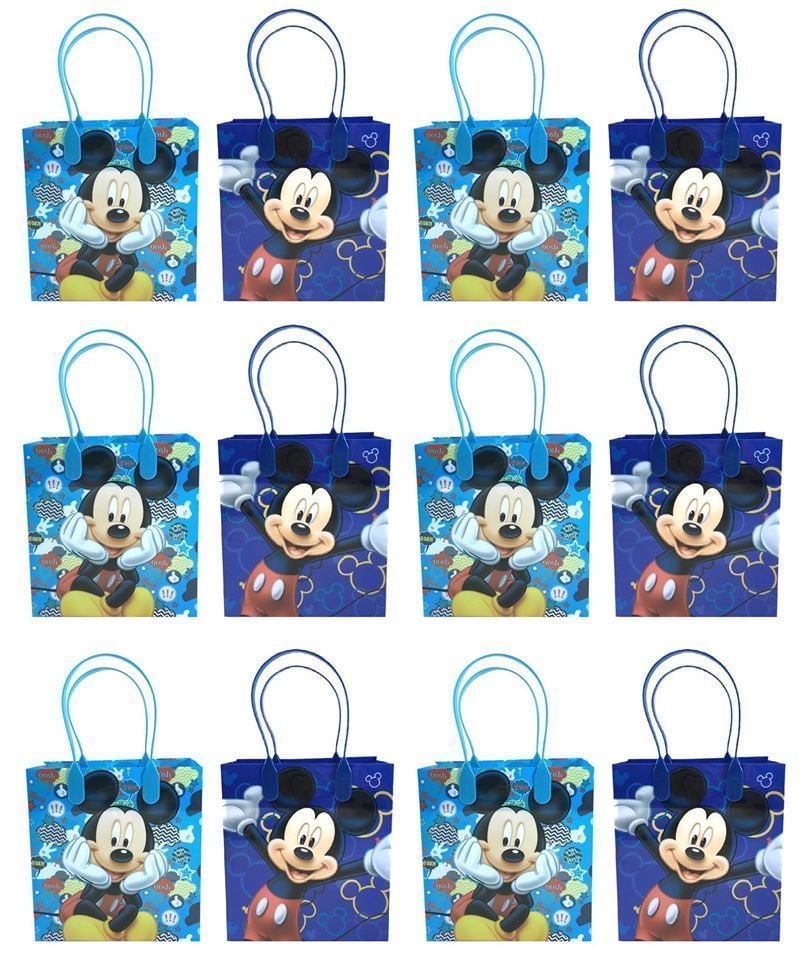 12PCS Disney Mickey Mouse Authentic Goodie Party Favor Gift Birthday