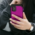 thumbnail image 3 of JTCASES for Samsung Galaxy A51 5G Case, Drop Resistant Corners, Wireless Charging, Heavy Duty Shockproof Hybrid Hard PC Bumper, Camera Protection, Skin-feel Anti-scratch Tough Cover, Purple, 3 of 7