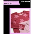 thumbnail image 4 of Steve Madden Girls Leggings Set Long Sleeve Top and Legging Pants Matching Outfit for Girls 2 Piece, 4 of 7