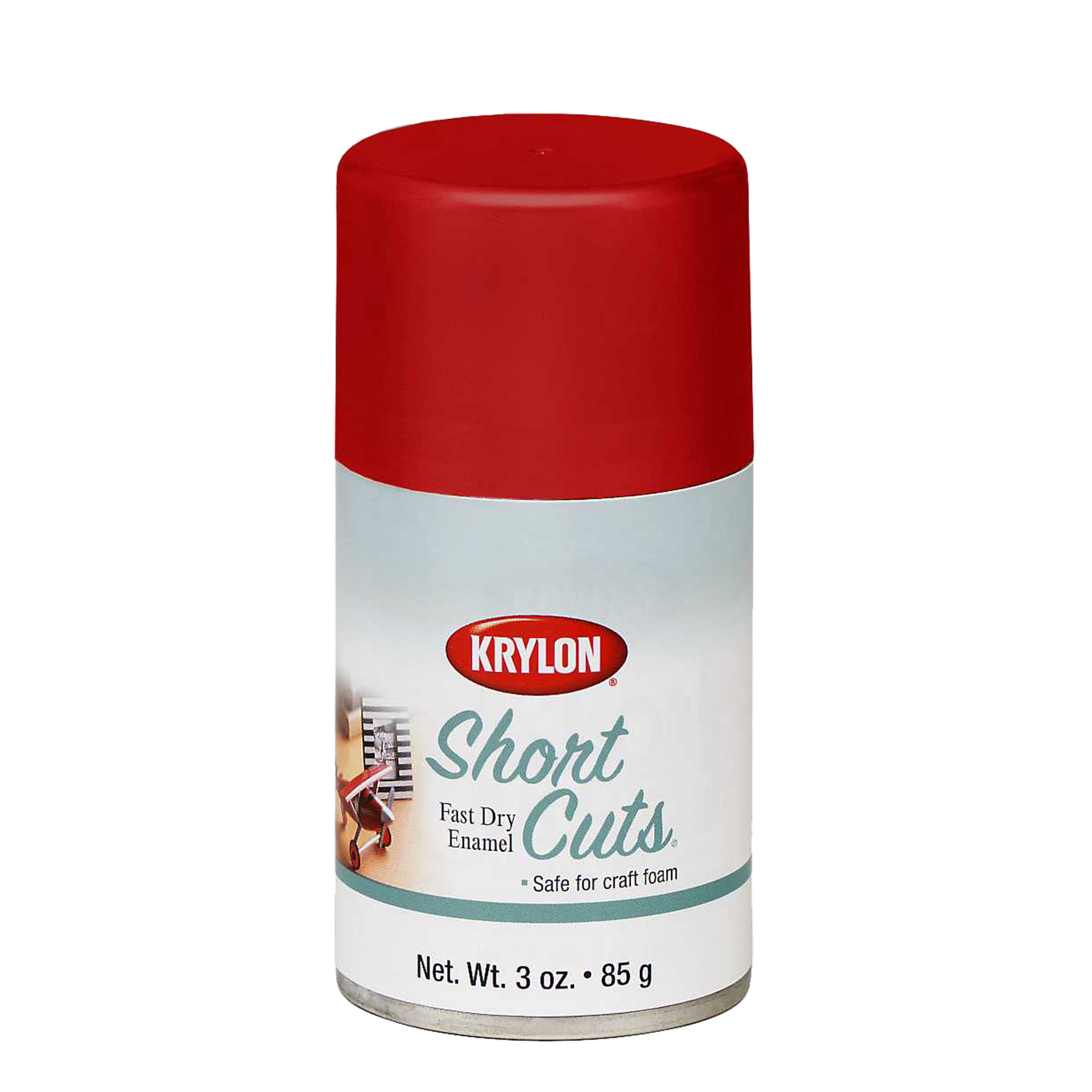 Krylon Short Cuts Spray Paint, Red Pepper