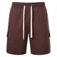 thumbnail image 5 of Pantalones Casuales de Moda de Ocio de Color Sólido Múltiples Bolsillos Dibujan Cuerda Cinco Cuartos, Mezcla de Algodón de Poliéster, 5 of 8