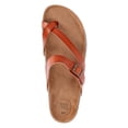 thumbnail image 4 of Time and Tru Women's Asymmetric Strap Footbed Sandals, Wide Width Available, 4 of 6