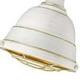 thumbnail image 4 of Golden Lighting Bartlett 1-light Pendant in French White, 4 of 8
