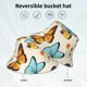 thumbnail image 2 of Balery Butterflies Sombreros para el sol para hombre y mujer, sombrero de pescador con UPF 50+, 2 of 6