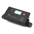 thumbnail image 2 of Zootealy 20A PWM Solar Charge Controller 12V/ 24V Automatic Identification Less Than 55V Input Solar Panel Regulator for Gel Battery with LCD Display Temperature Compensation Multiple Protections, 2 of 8