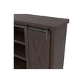 thumbnail image 6 of Signature Design by Ashley Camiburg Farmhouse TV Stand Fits TVs up to 50 with Sliding Barn Doors and Storage Shelves, 6 of 9