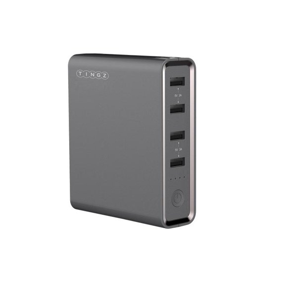 TINGZ Banque d'Alimentation 20000mAh et Station de Recharge
