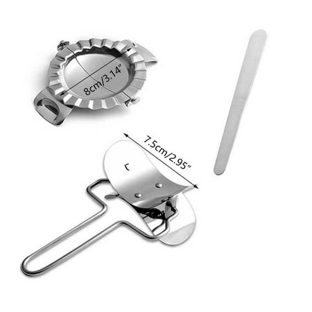 

LnjYIGJ Home & Kitchen Quick Dumpling Tool Dumpling Metal Mold Dumpling Making Tool Lazy Dumpling Making