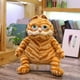 thumbnail image 2 of Peluche de gato amarillo gordo y silencioso feo Garfield, juguete de peluche suave para niños, regalo de cumpleaños para bebés, muñeco de 30 cm, 2 of 5