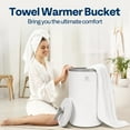 thumbnail image 3 of SPECSTAR 20L Towel Warmer for Bathroom, Large Towel Heater Bucket with Keep Warm Feature, Suitable for Oversized Towels, Blankets, Bathrobes, 3 of 8