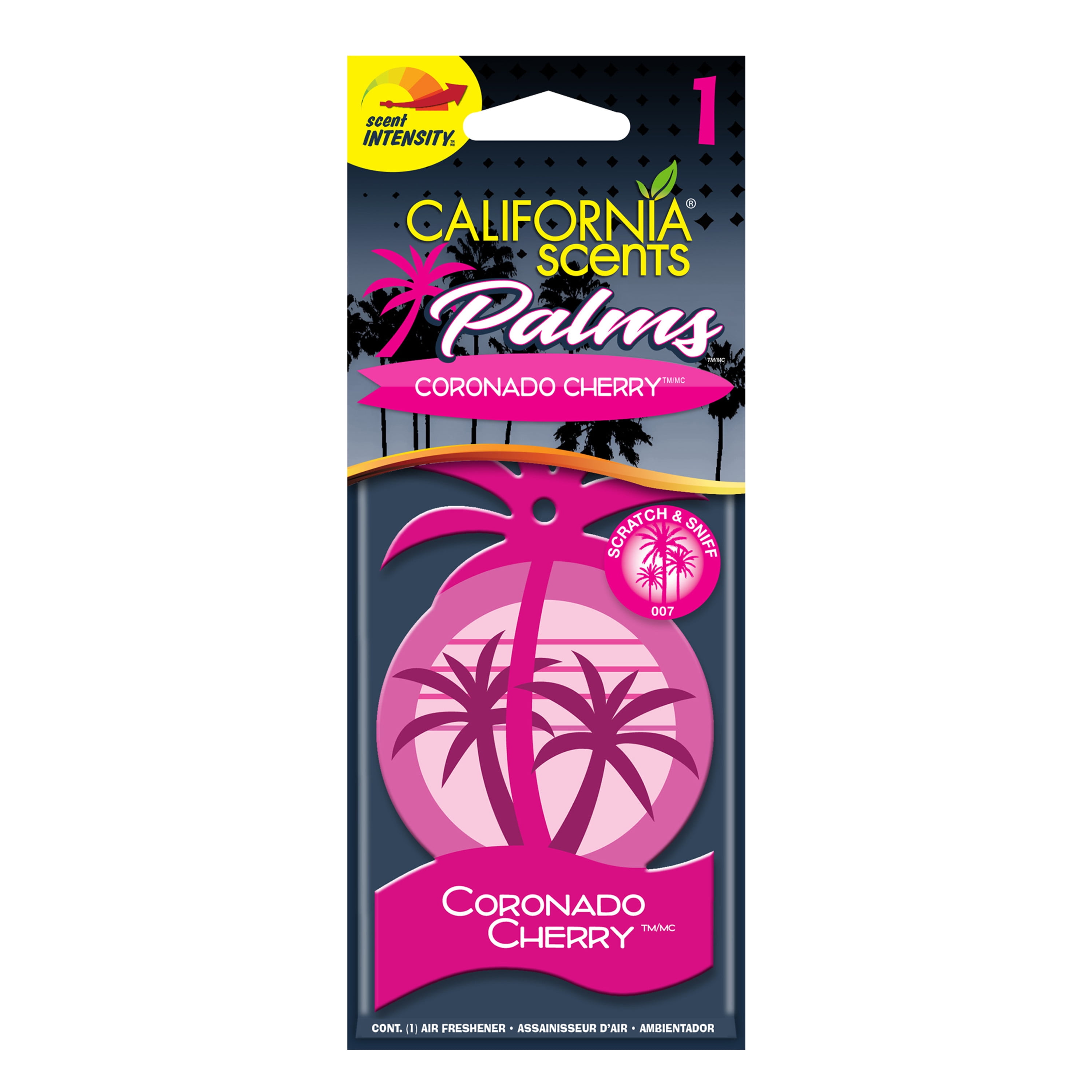 California Scents Palms Paper Coronado Cherry Air Freshener