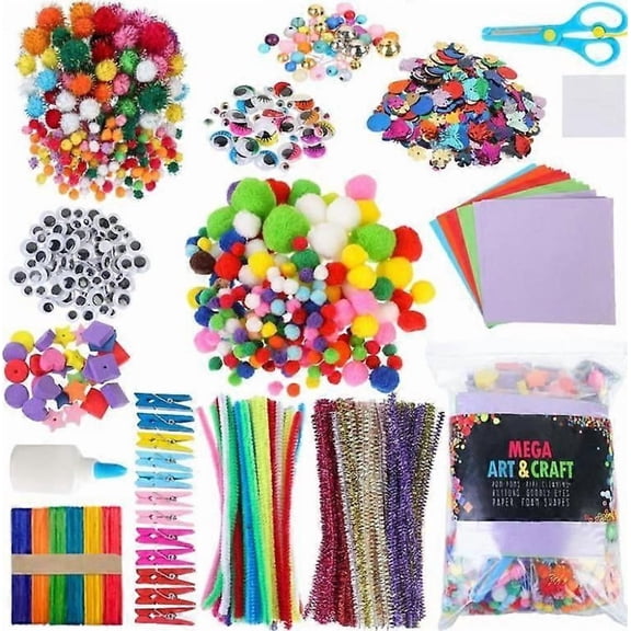 Arts and Crafts Supplies - Craft Art Supply Kit