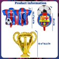 thumbnail image 2 of Set de 17 globos para fiesta WOOACME Barcelona Messi, 2 of 7