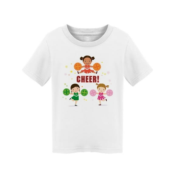 Cute Cheerleaders T-Shirt Toddler -Image by Shutterstock, 2 Toddler