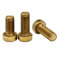 thumbnail image 4 of (10pcs) Brass Slotted word Cylinder Head Screws, M5x30mm, 4 of 5