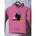 thumbnail image 3 of Cute Boombay Witch Costume Hoodie Toddler -Image by Shutterstock,  2 Toddler, 3 of 4