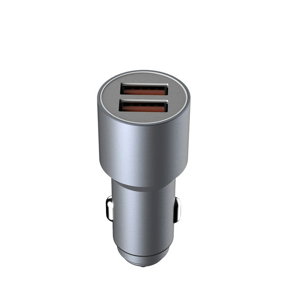 Cargador De Coche Dual Fc3.0 Cargador Usb Carga Rápida Coche Mini Cargador De Teléfono Usb Para Iphone Y Android Monstrate VI005307-00