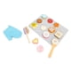 thumbnail image 3 of Juego de hornear para niños Accesorios de cocina Realista Educación creativa de madera Juguetes de cocina de madera Juega de alimentos para edades de, 3 of 8
