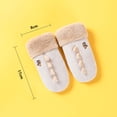 thumbnail image 2 of Winter Plush Rope 3-6Years Mittens Gloves Full Finger Knitted BLUE, 2 of 8