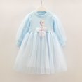 thumbnail image 1 of Vestido de princesa Elsa con capa para niña, vestido de verano para niño, vestido de manga larga para niño, vestido de fiesta de frozen Elsa para bebé, vestido Rh infantil zhangyuxiang unisex, 1 of 2
