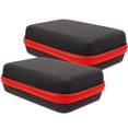 thumbnail image 3 of KAKOWELY Kalimba Pouch 2pcs EVA Finger Piano Storage Bag Portable Kalimba Case Thumb Piano Storage Bag Shock-proof Bag Kalimba Container Universal Thumb Piano Pouch, 3 of 4