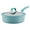 Agave Blue, variant on Rachael Ray Cook + Create 3 Quart Aluminum Nonstick Saute Pan with Lid, Red