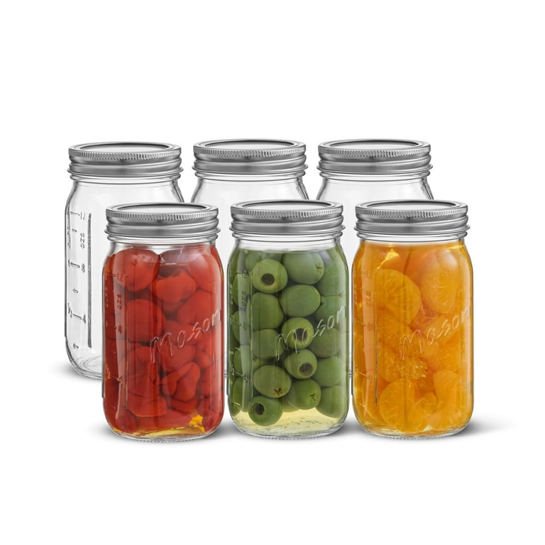 Joyjolt Airtight Glass Jars Storage Cannister With Silicone Seal