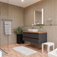 thumbnail image 5 of Pemberly Row Contemporary White 17" Square Above Mount Ceramic Sink, 5 of 5