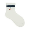 thumbnail image 4 of Wonder Nation Girls Ankle Icon Socks, 10-Pack, Sizes S-L, 4 of 15