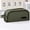 Green, variant on Large Capacity Canvas Pencil Case Organizer Bag for Students, Adults, and Office Use - Versatile Zipper Pouch for Stationery and Essentials Black