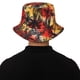 thumbnail image 3 of Sombrero de pescador Sombrero de lavabo con estampado de paisaje de cocotero de Tidal Man Sombrero protector solar para exteriores, 3 of 5