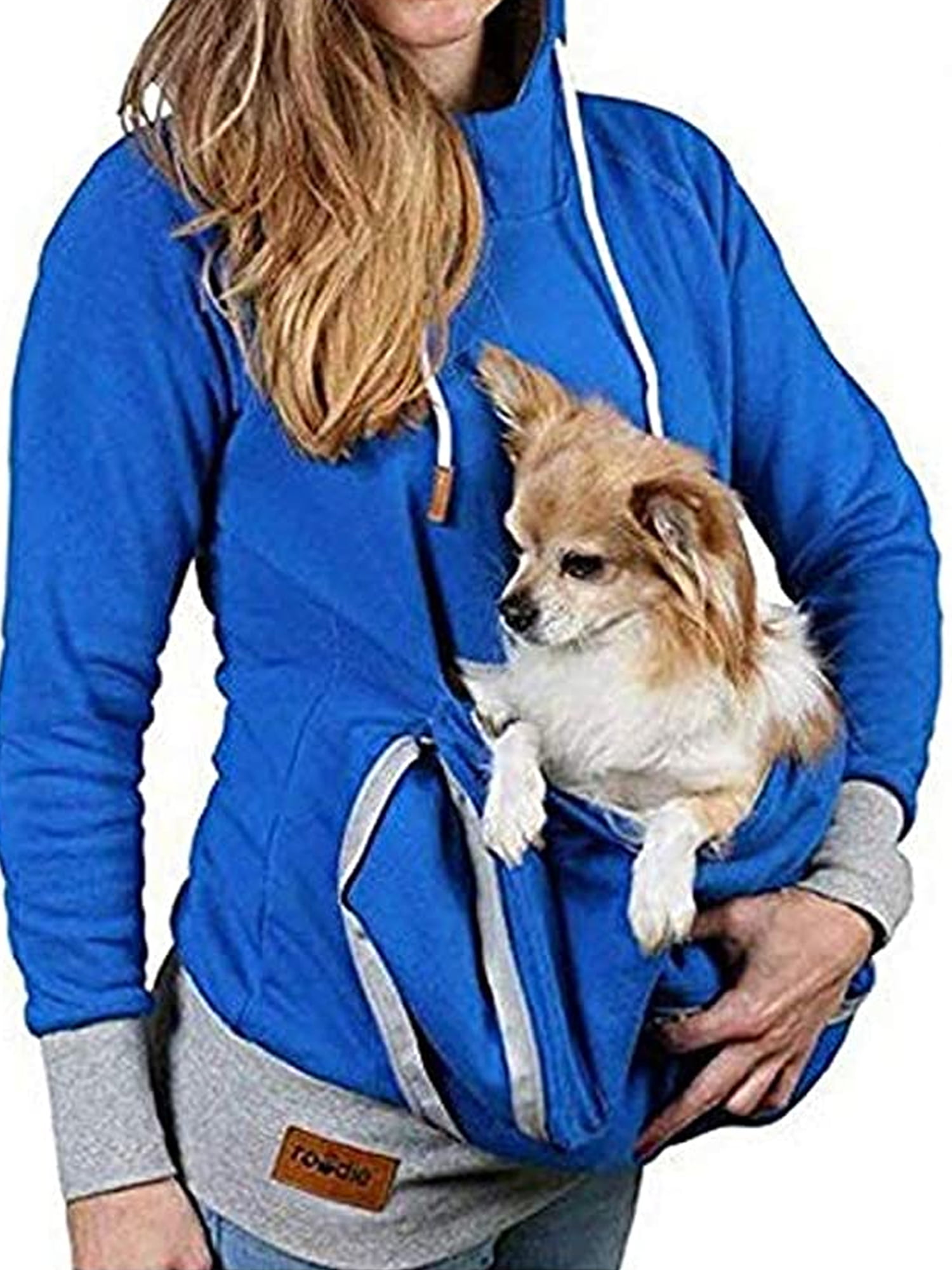 Pet Bag Pouch Hoodie Small Cat Dog Carrier Holder Sweatshirt Large Kangaroo Suit 