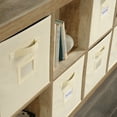 thumbnail image 6 of Sauder Stow-away Engineered Wood 8-Fabric Cube Storage in Lintel Oak, 6 of 11
